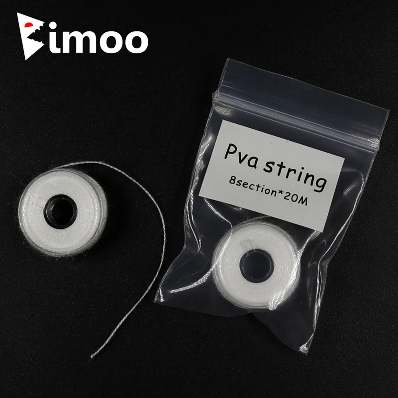 Bimoo 20 дневная стандартная удочка для ловли карпа леска PVA приманка с резьбой