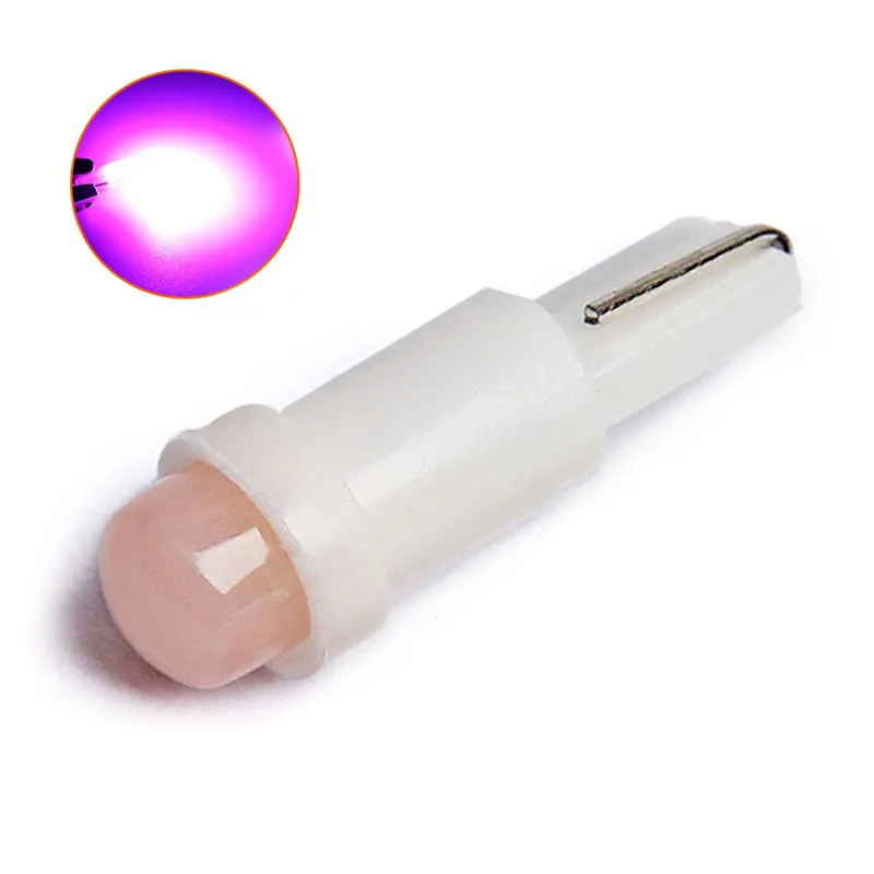 10 PCS LED Instrument Light Indicator Bulb Car Accessories Lamp Warm Vehicle T5 1SMD Cob Dashboard Dropship |