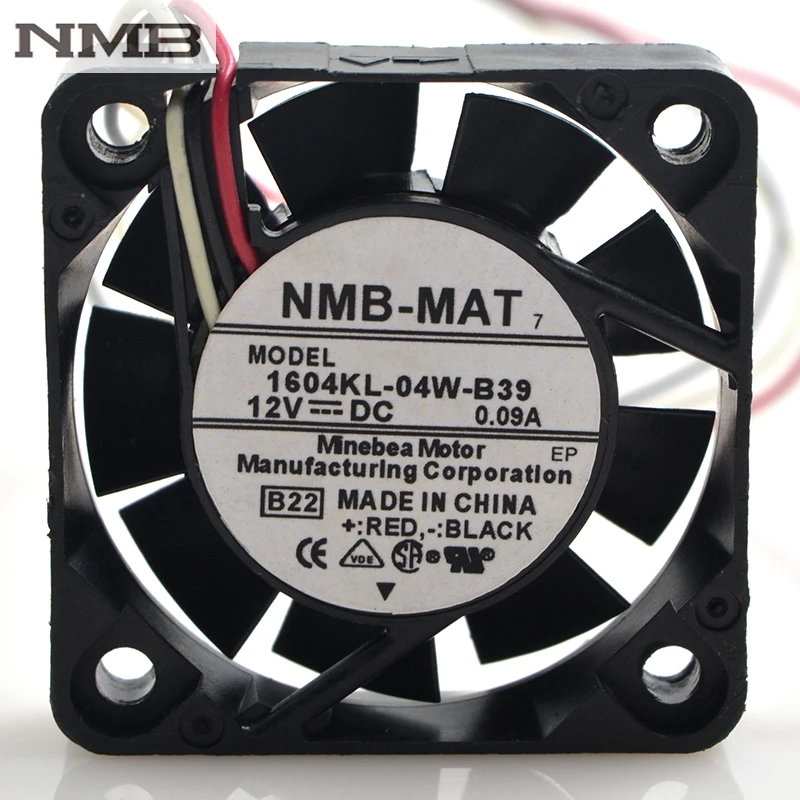 Оригинальный охлаждающий вентилятор для привода NMB 1604KL 04W B39 4 см 4010 12 В 0 09a|cooling