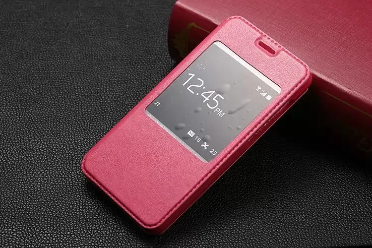 KC роскошный флип-чехол из искусственной кожи с подставкой для huawei Honor 4x Play Che2-L11 Che2-L12 Che2-L23 Чехол для мобильного телефона - Цвет: Красный