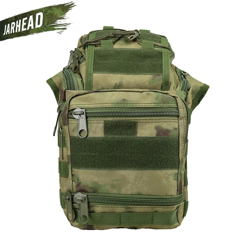 Нейлоновая сумка-мессенджер для камеры DSLR унисекс тактическая камуфляжная