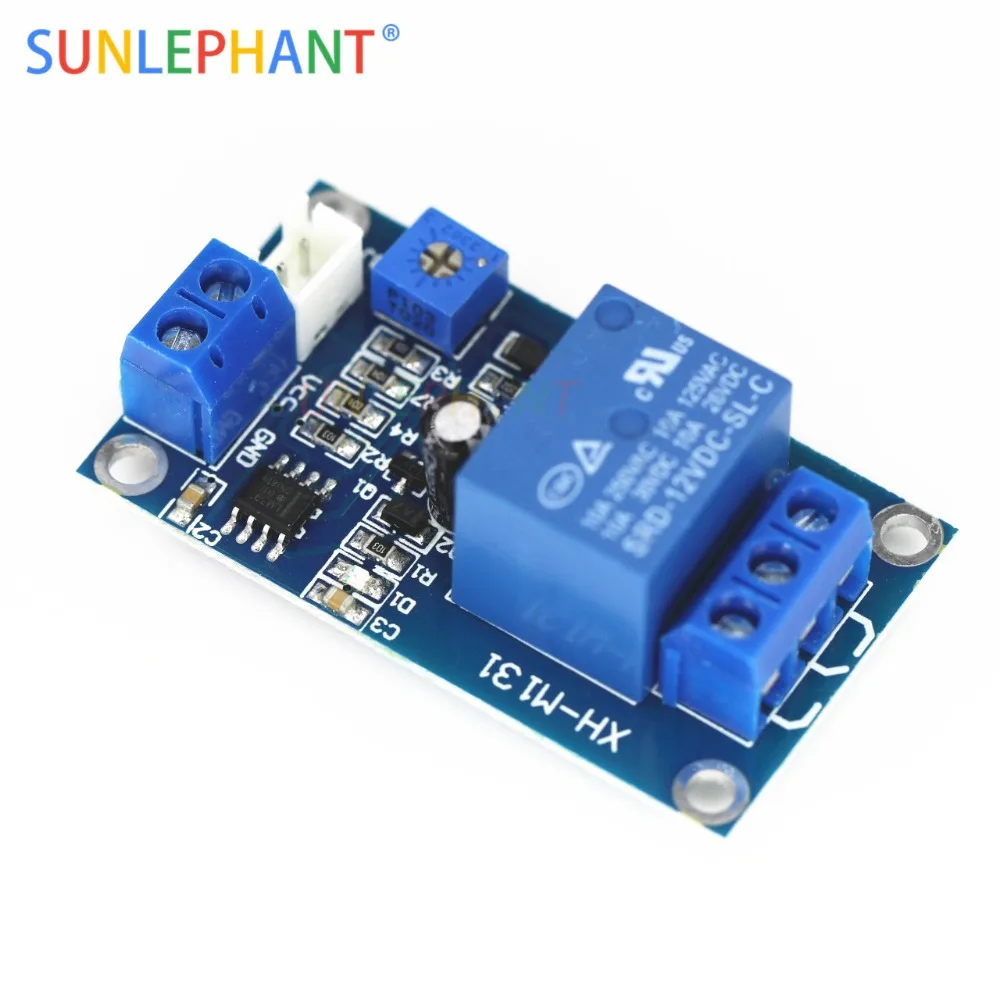 XH M131 DC 5V / 12V переключатель управления освещением реле фоторезистора модуль