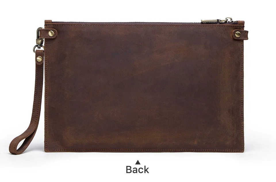 For iPad 9.7 inch 5 6 Air 1 2 Retro Cowhide Leather Case Cover For iPad Pro 9.7 Tablet Liner Sleeve Pouch Zipper Bag