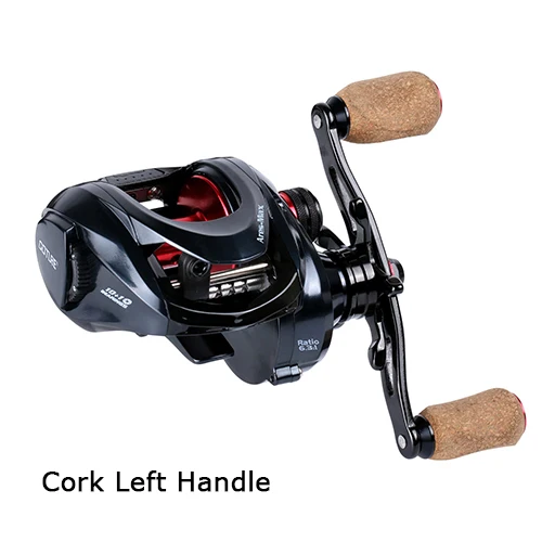 B10261-3 Goture Ares-Max сверхмощная катушка для наживки 10+ 1BB Max Drag 22lbs/10kg 6,3: 1 рыболовные катушки для морской рыбалки - Цвет: B10261-3