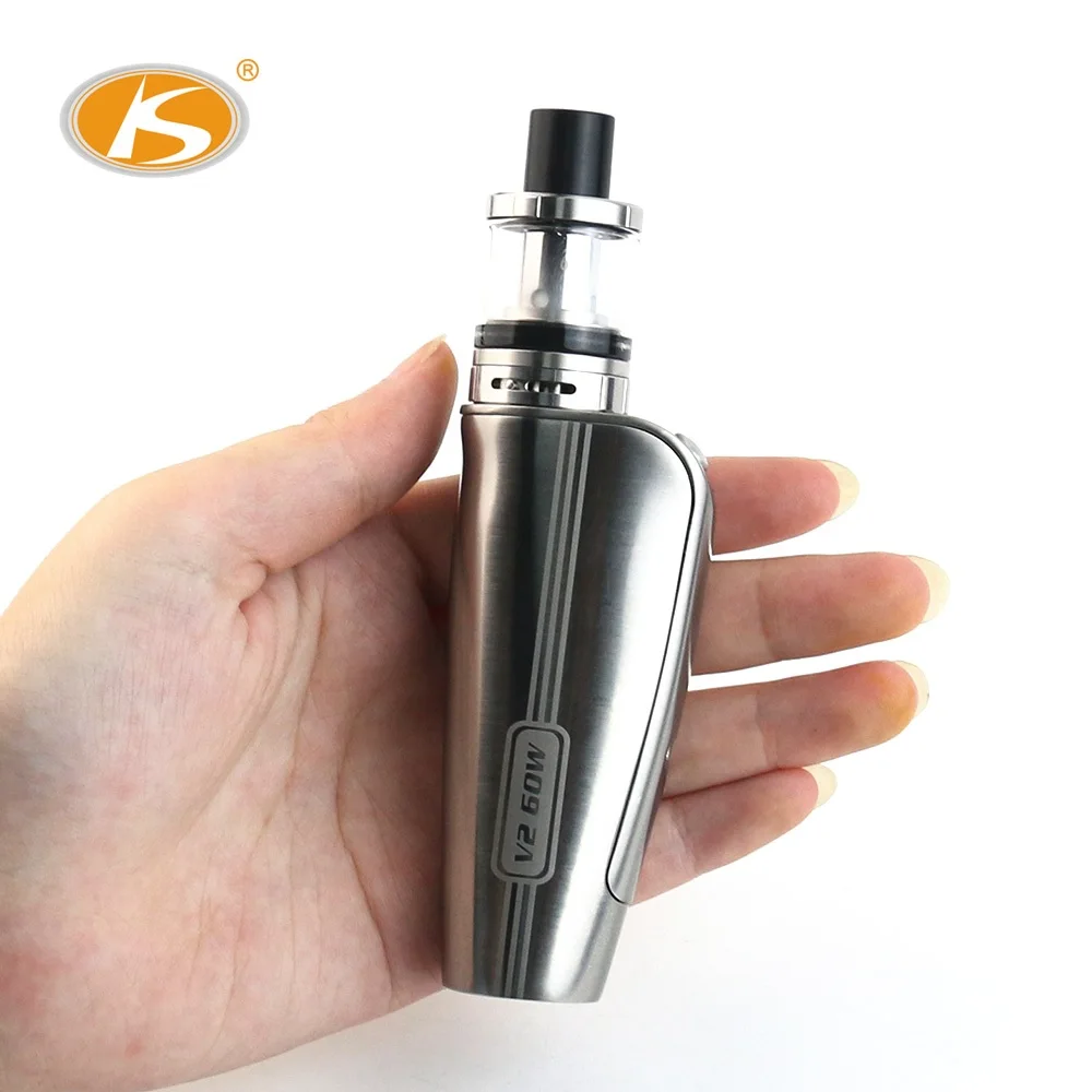 KS электронная сигарета kangside модная жидкостью VAPE mod V2 комплект с 60 Вт 2 мл D2