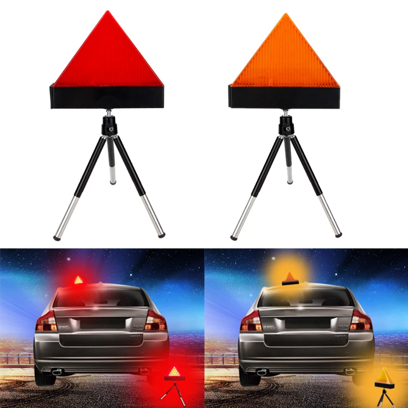 

Universal Car Strobe Flashing Light Breakdown Danger Warning Light Road Engineering Construction Dangerous lamp