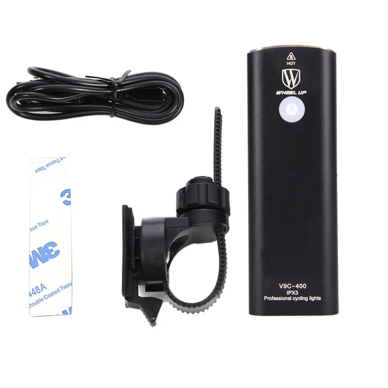 Колеса до Водонепроницаемый USB Перезаряжаемые велосипед Руль управления для