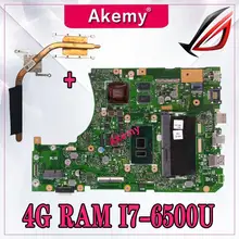Akemy X556UA/X556UV материнская плата для ноутбука For Asus X556UA X556UV X556UAM X556UJ