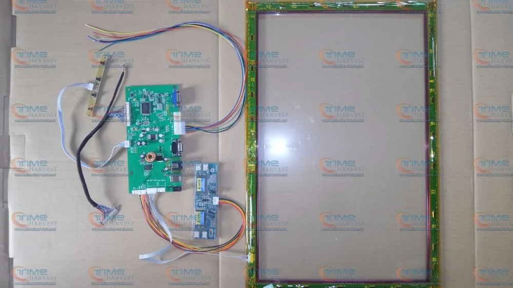 

22 дюйма CGA LVDS конвертер с сенсорным экраном для 22-дюймового ЖК-монитора Сенсорные игры монета аркадная игра машина