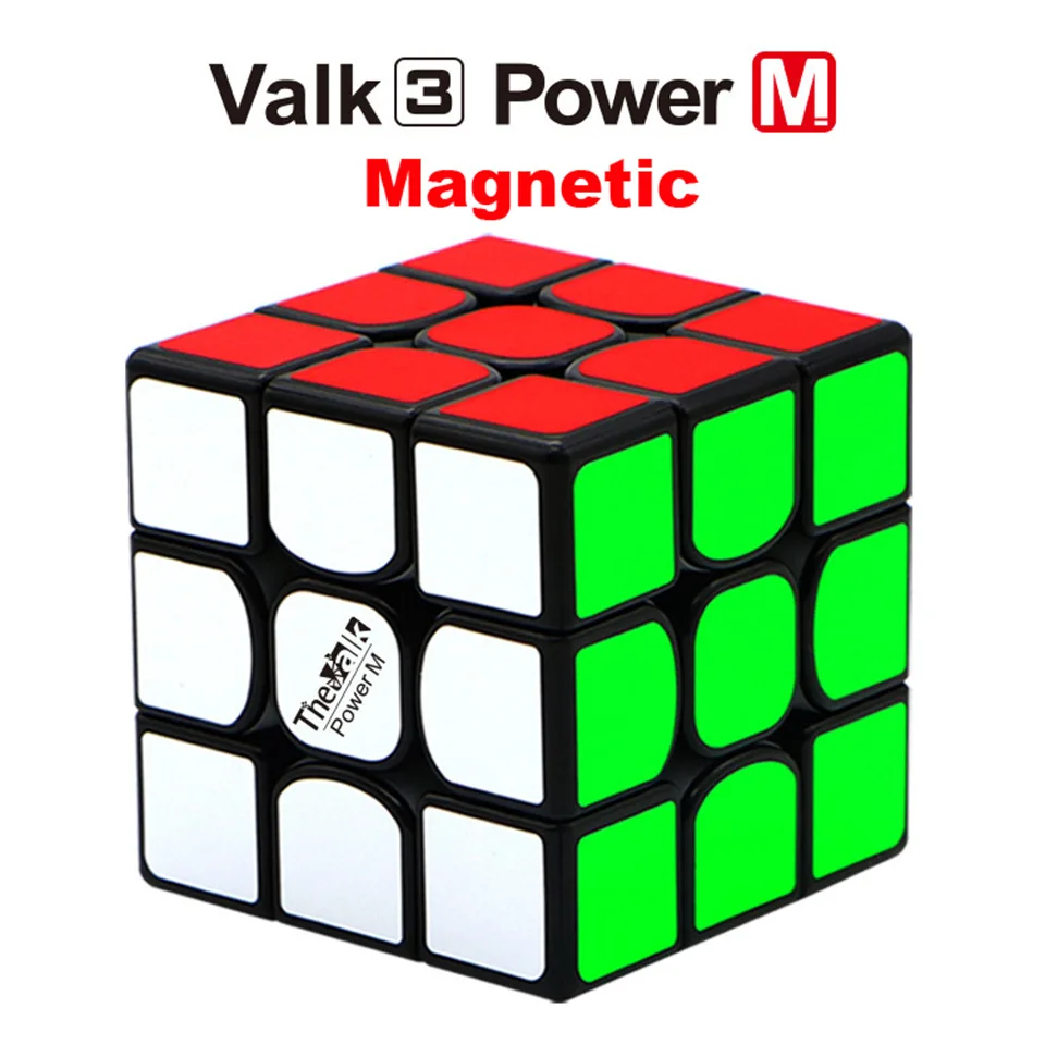 Valk3 Power M/Valk 3 Mini 3x3x3 Speed Magnetic Mofangge Qiyi Professional Competition Cubes Toy WCA Puzzle Magic Cube By Magnets | Игрушки и