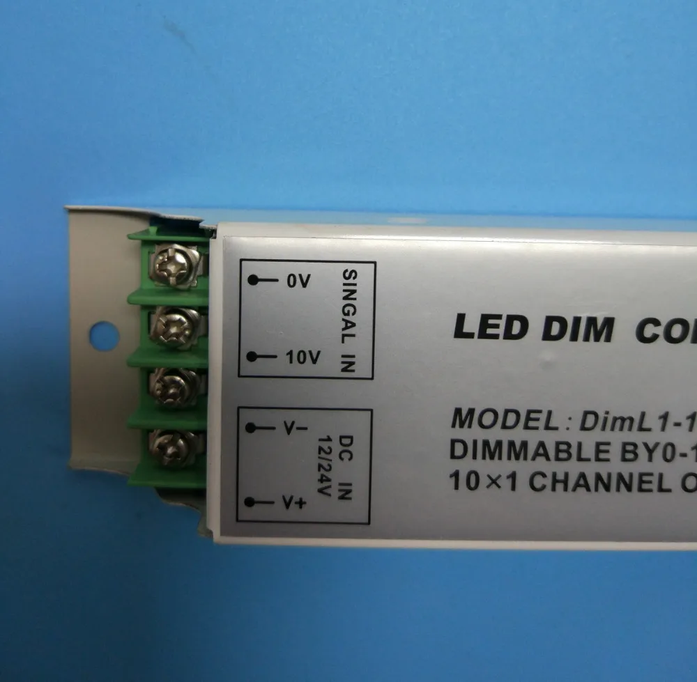 Led dim contronller 0 10V сигнал 10x1 выход канала|output| |