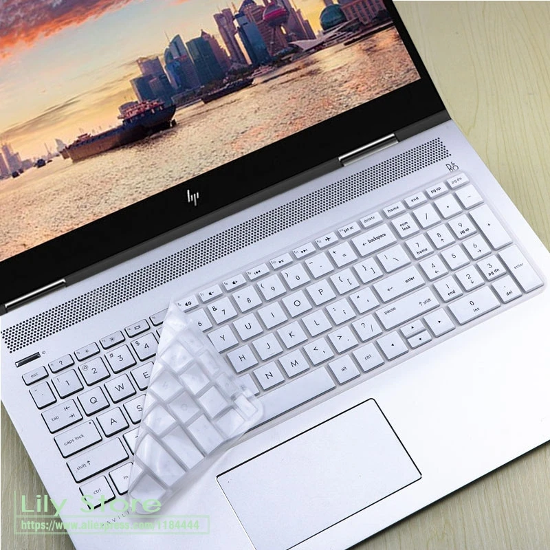 15 15,6 дюймов Клавиатура для ноутбука Защитная крышка для hp Spectre x360 15,6 15-ch011nr 15-ch004na(с номером зоны