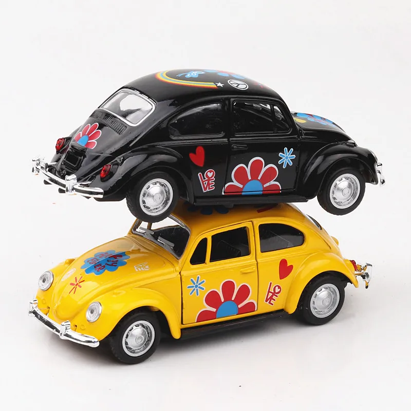 1:36 игрушечный автомобиль цветок битл машина металлическая игрушка Diecasts & Toy