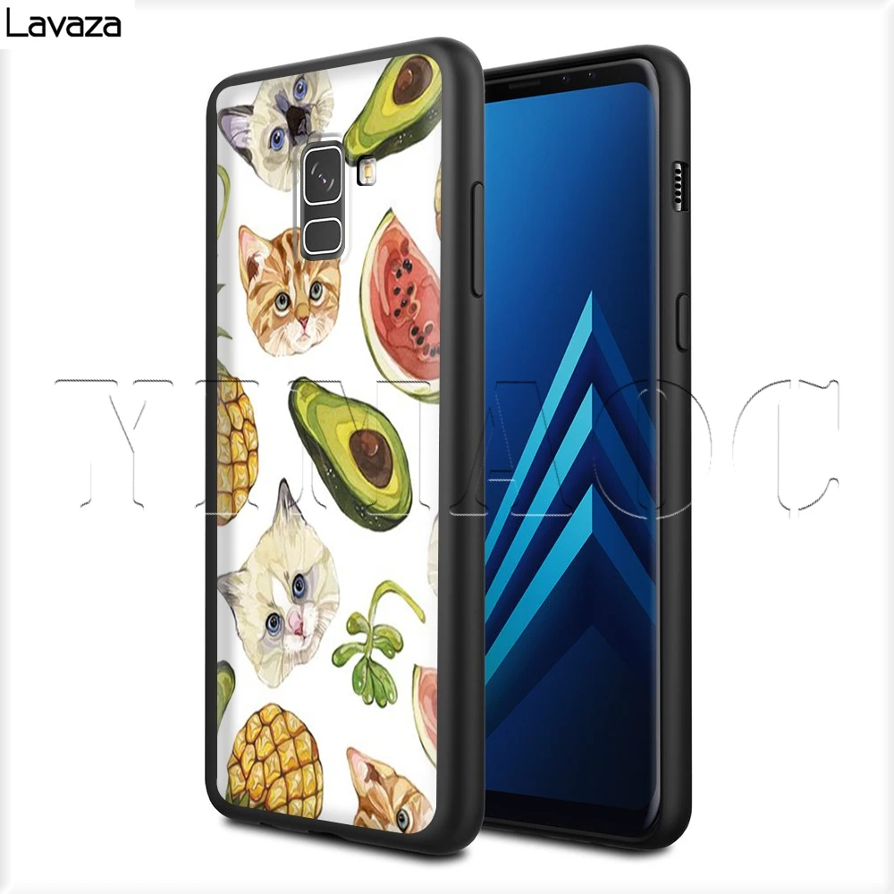Lavaza авокадо чехол для Samsung Галактики S6 S7 край J6 S8 S9 S10 плюс A3 A5 A6 A7 A8 A9 Note 8 9 |