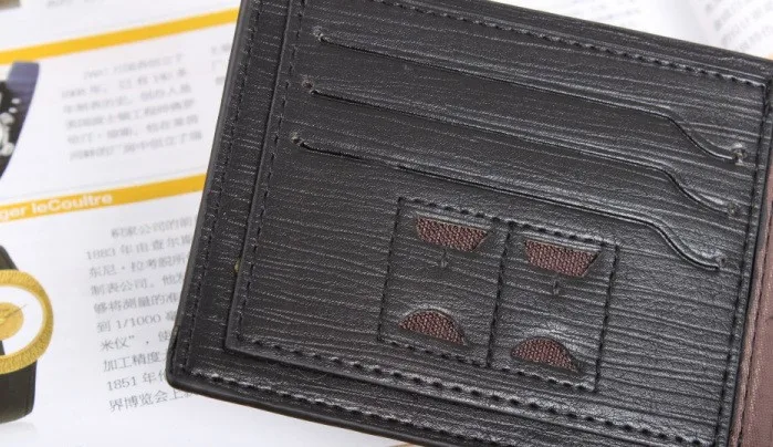 Новинка лидер продаж модный винтажный дизайнерский Однотонный мужской кошелек