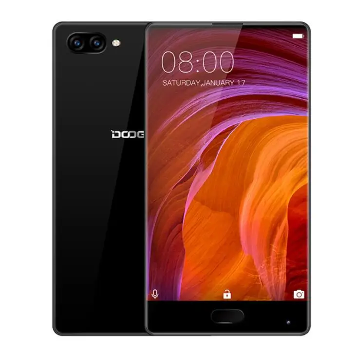 Doogee Mix 6 GB 64 мобильный телефон MT6757CD Octa Core 5 &quotAMOLED Helio P25 Android 7 0 5MP + 16MP двойной кулачок