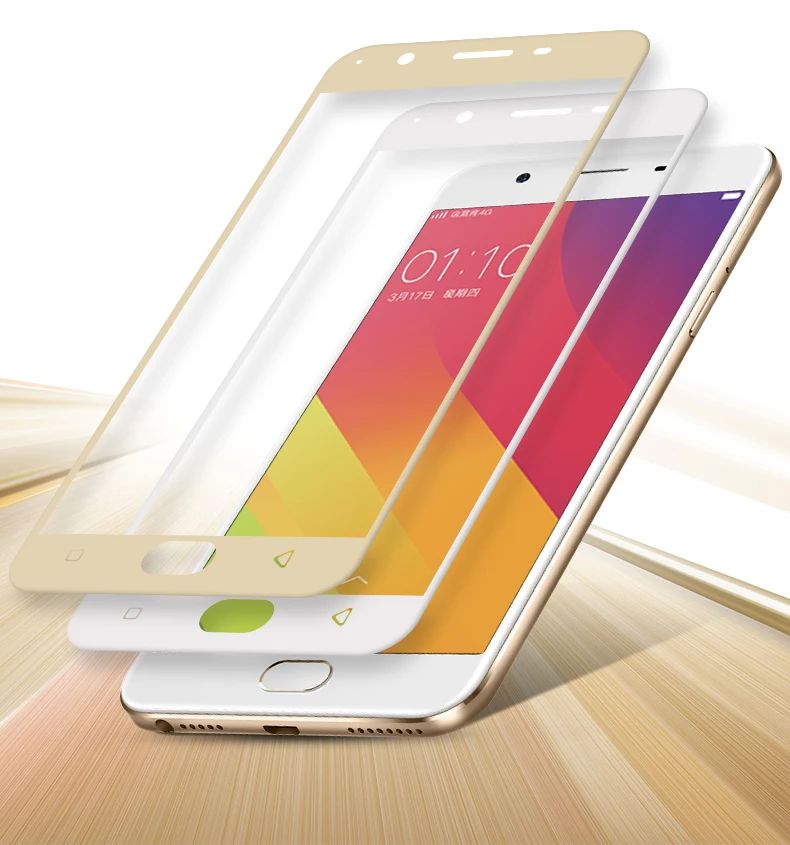 2 шт. закаленное стекло с полным покрытием для OPPO F1S A59 защита экрана Защитная пленка A59M стекло|Защитные