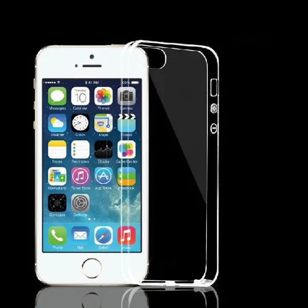 Мягкая Высокая Прозрачный Ультра-тонкий ТПУ Телефон Случае Для iPhone 5 5s 5S SE 6 S плюс s