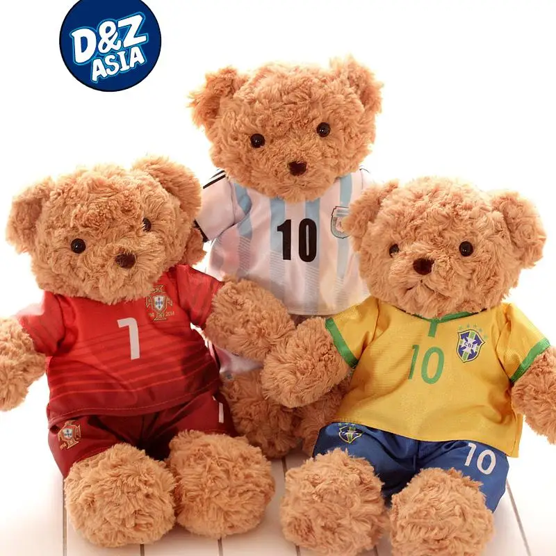 Плюшевый футбольный плеер игрушки плюшевая кукла на World Cup сувениры для детей