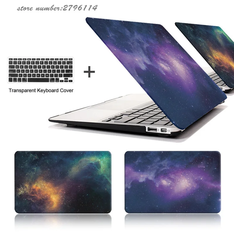 Серия Sky жёсткий защитный чехол для ноутбука Apple MacBook Air 11 13 дюймов Pro Retina 12 15 New A1706