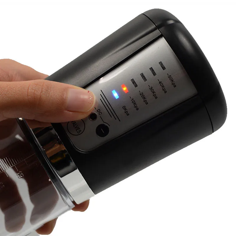 Электрический автоматический насос для пениса USB Перезаряжаемый увеличитель