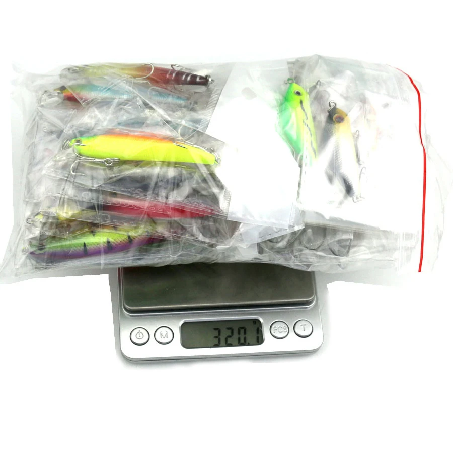 2016 Новинка гольян искусственные рыболовные комплект Поппер-Кривошип приманка