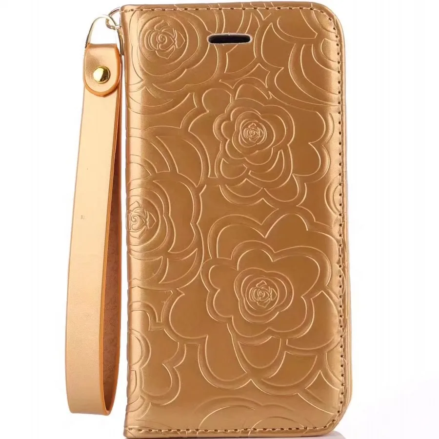 DuaGaiRen 3D кожаный чехол с цветком камелии для iPhone 6 6S 7 8 Plus Coque Capa X Phone Co|case for iphone|leather
