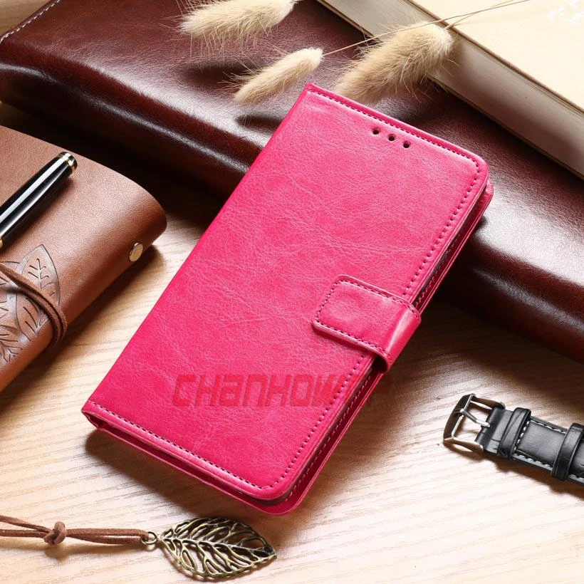 Раскладной кожаный чехол CHANHOWGP для Xiaomi Redmi 7 7A Global чехлы-бумажники телефонов Note Pro с