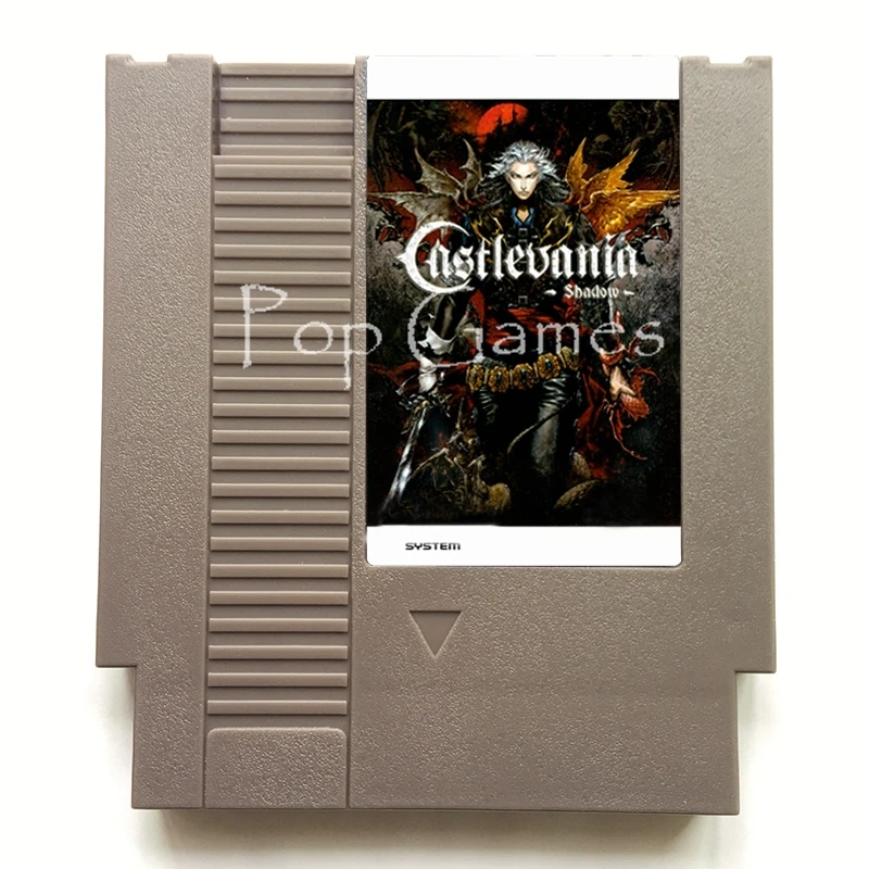 Игровой картридж caslevania Shadow 72 Pin для 8 битной игровой консоли с бесплатным