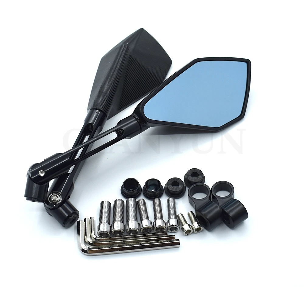 

Universal Motorcycle CNC Aluminum Rearview Mirror Side Mirror Accessories for kawasaki suzuki honda yamaha KTM Ducati BMW