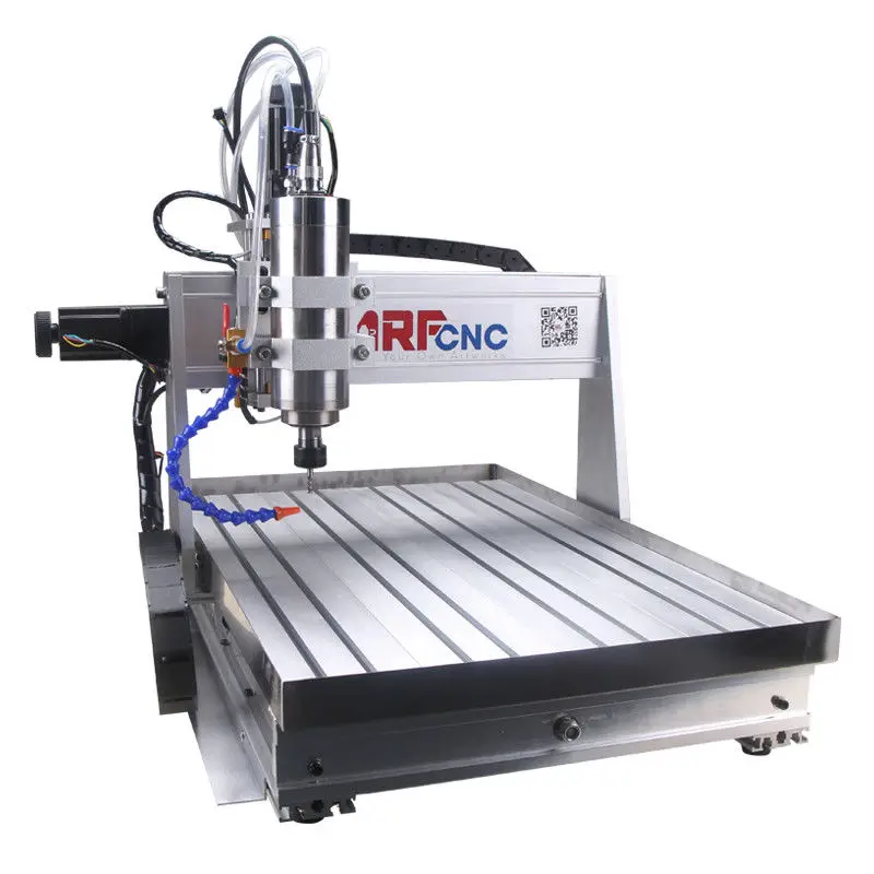 Нет налога для России CNC 6040 кВт 4 оси гравер с раковиной настольный ЧПУ Маршрутизатор Резьба по дереву машина USB Mach3 управление