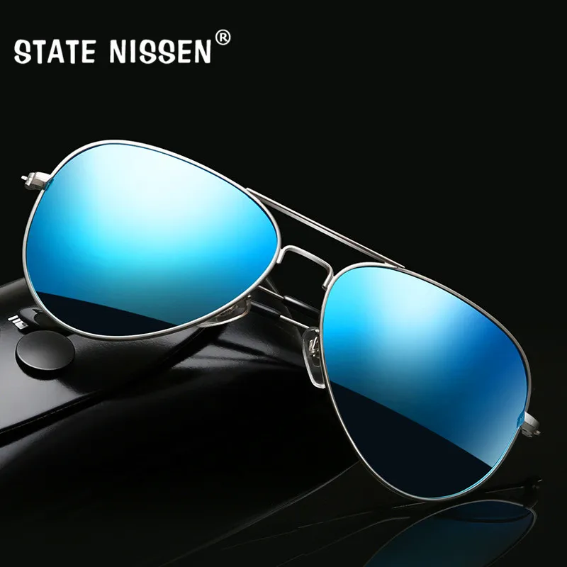 

STATE NISSEN Brand Men Polarized Sunglasses UV400 Pilot Sun Glasses New Design Driving Glasses Goggles Eyewear Oculos de sol