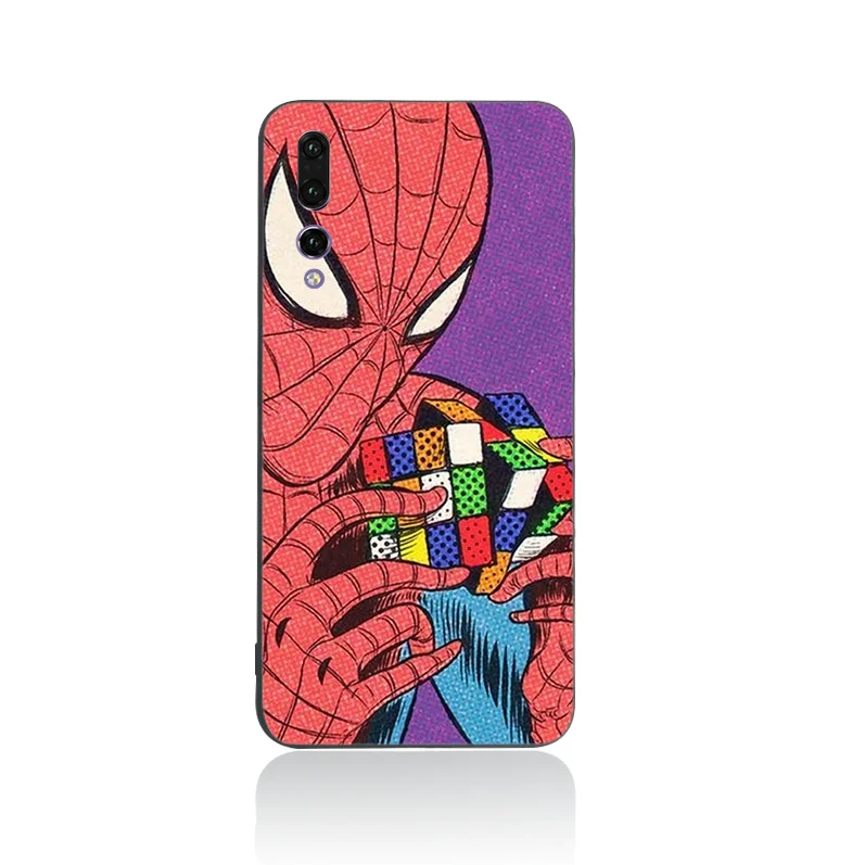 Мягкий силиконовый чехол MaiYaCa Spiderman comics для Huawei Honor 9 10 P20 P20pro P20lite NOVA2 2plus 3E телефона |