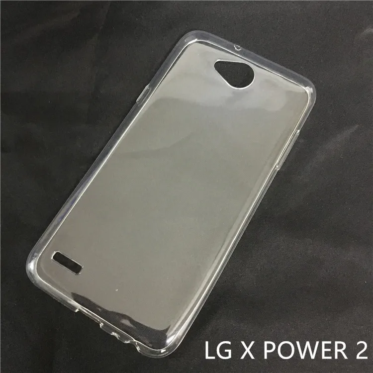 Для LG X Power 2 силиконовый прозрачный Футляр Оригинальный чехол из ТПУ для Обложка