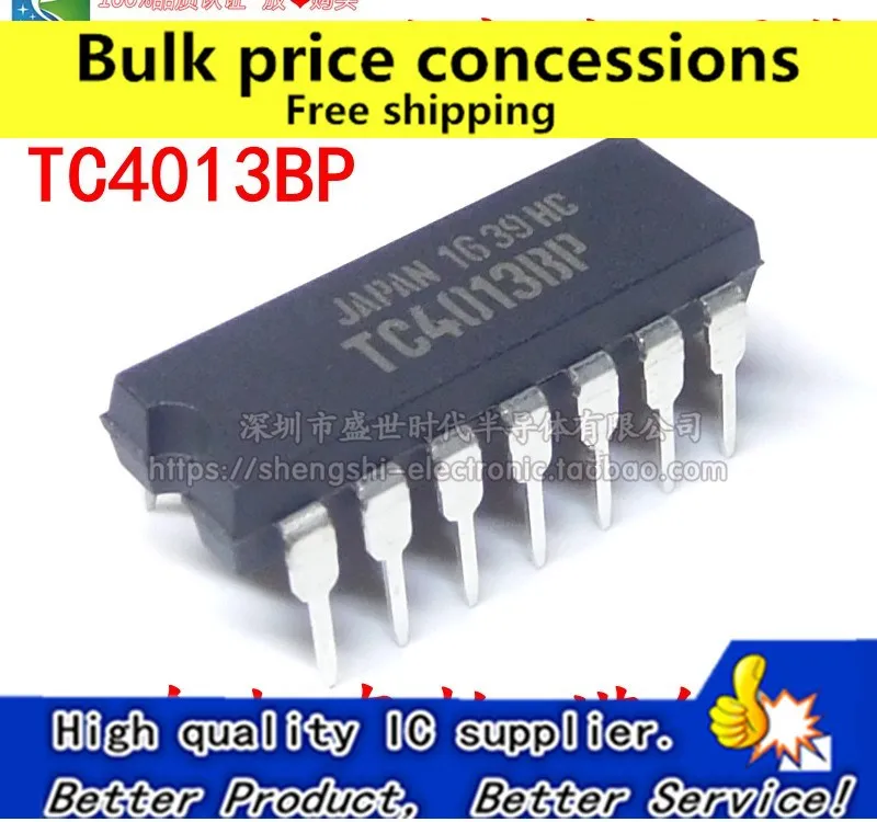

Бесплатная доставка 50 шт./лот TC4013BP TC4013BAP TC4013 DIP-14 Новый IC