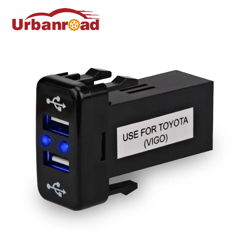 Разъем для автомобильного прикуривателя 12 В 5 4 2 А USB интерфейс автомобильное