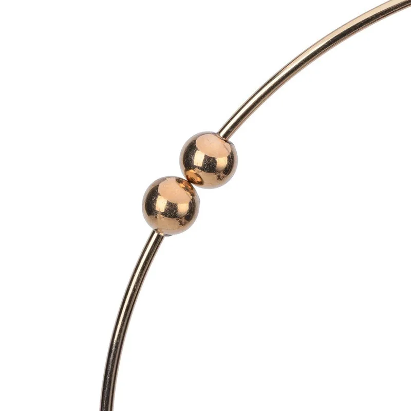 Fashion Gold Color Vintage Statement Round Boho Wedding Chocker Necklaces Women 2018 Collares Bijoux Mujer Choker Drop Necklace | Украшения