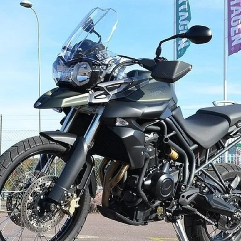 Мотоцикл Высокое качество для TRIUMPH TIGER800XC ТИГР 800 XC лобовое стекло Ветер Дефлектор ветровые стекла пузырь спойлер, аксессуары