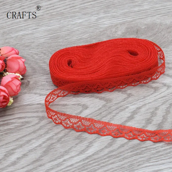 Новинка! 10 ярдов красивой кружевной ленты, шириной 1,35 см, DIY одежды/аксессуаров/цветочные аксессуары и т. Д
