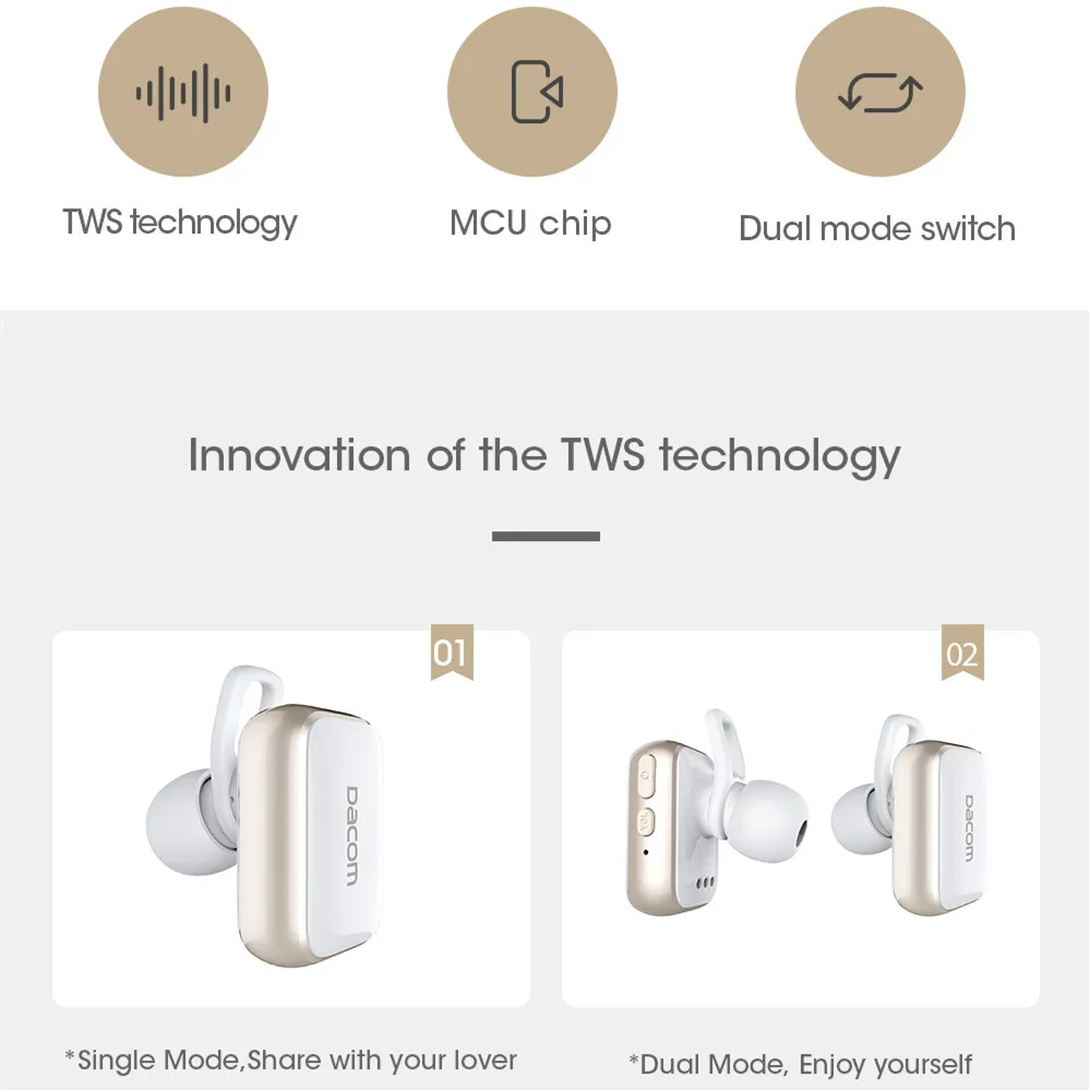 Dacom GF8 мини bluetooth-гарнитура True Twins беспроводные наушники Handsfree Blue tooth наушники стерео шлем с микрофоном для iPhone LG