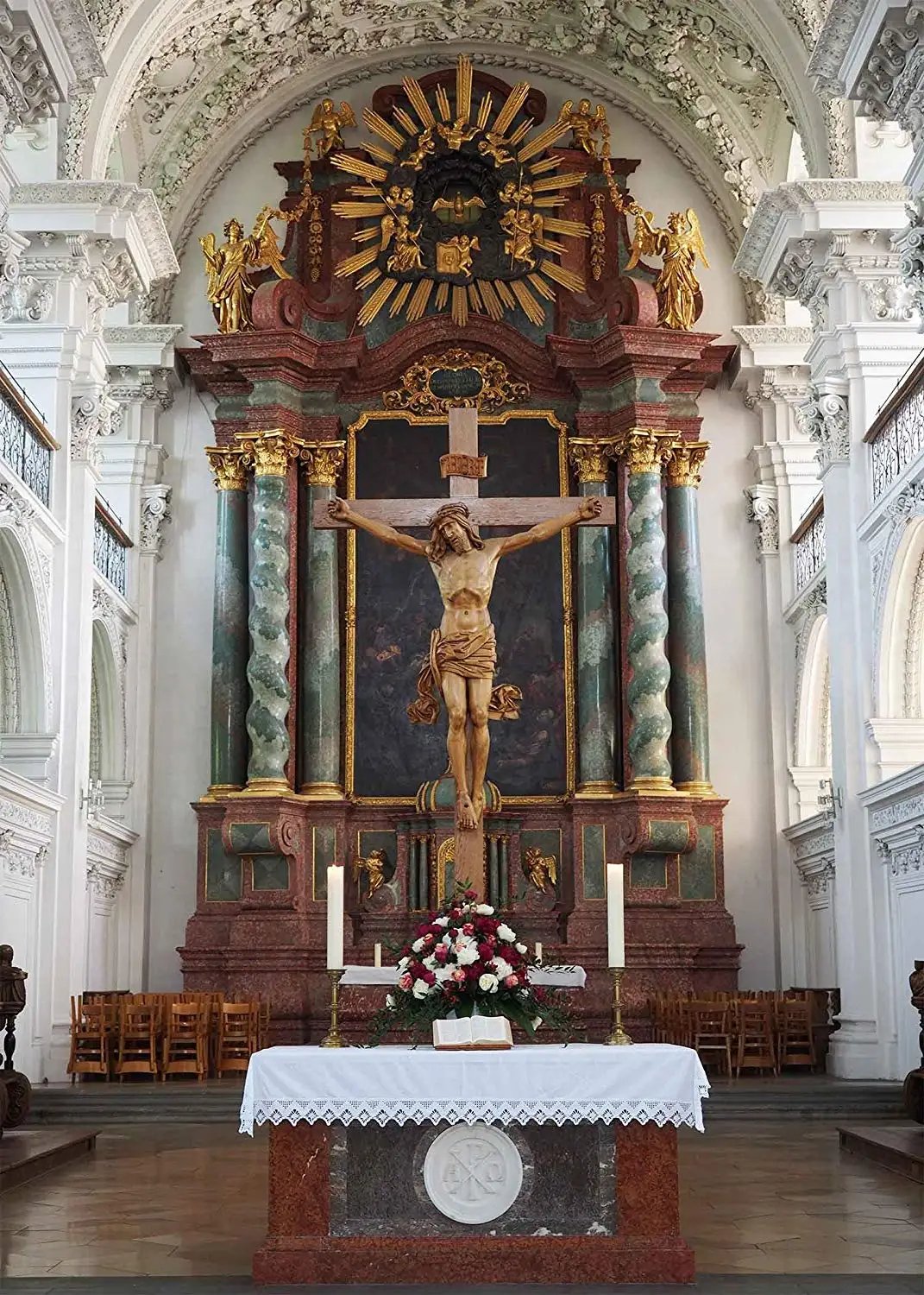 5x7ft Photography Backdrop Christian Church Interior Scene Background Studio Props | Электроника