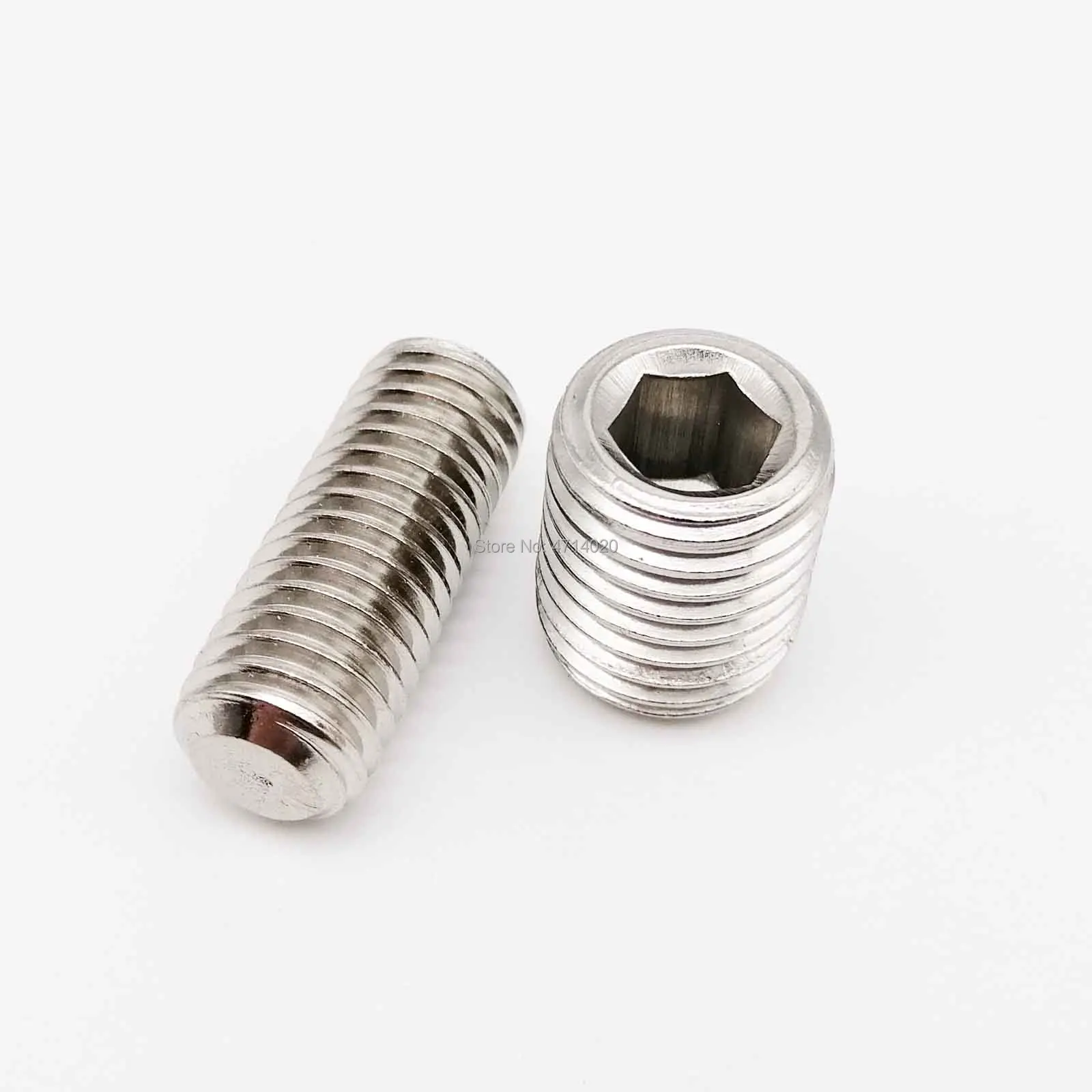Шестигранная головка из нержавеющей стали M6 M8 M10 M12 M16 DIN913 304 шестигранная с