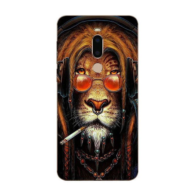13 Чехол для Meizu M8, мягкий с рисунком из ТПУ, силиконовый чехол С Рисунком Тигра для Meizu M8, чехол M 8 8M Para, защитный чехол для MeizuM8 5,7 ''Hoesje - Цвет: 13