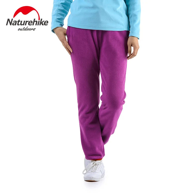 Женские флисовые брюки Naturehike мягкие эластичные женские теплые уличные на осень