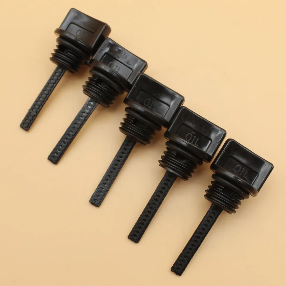 5 шт./лот колпачок масляного наполнителя щуп Подходит для HONDA GX100U GX22 GX31 GX35