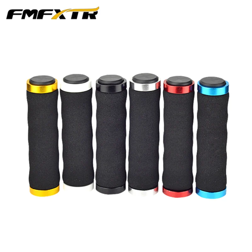 

1 pair Bicycle Handlebar Grips Anti-Slip Silicone Sponge Grips mountain bike handle Ultralight Soft Absorbent Bike Grips MTB