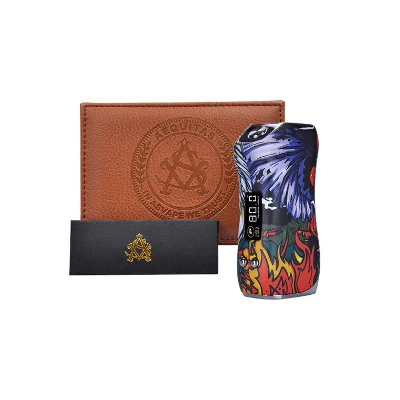 Asvape Габриэль выбор 80 Вт коробка мод золото/SS электронная сигарета один 18650 батарея Vape испаритель мод