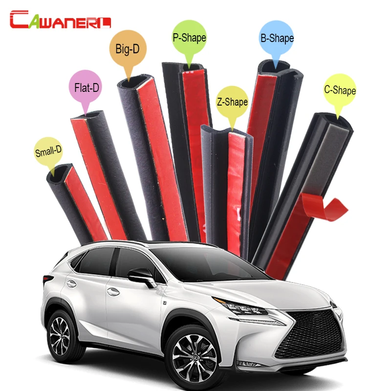 Уплотнительная лента Cawanerl для Lexus NX NX200t NX300h резиновая уплотнительная полоска