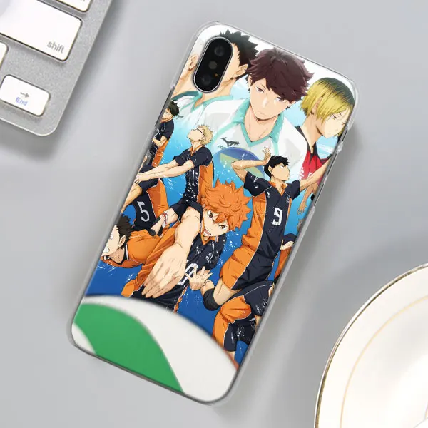 09 Аниме Haikyuu чехол для телефона для Apple iPhone X XR 7 8 Plus 6 6s Plus XS MAX 11 Pro Max SE чехол для телефона Coque - Цвет: 09