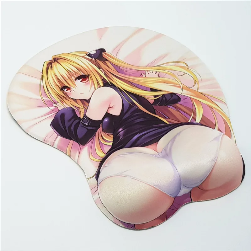 To Love RU Golden Darkness игровой коврик для мышки с Аниме Коврик для мыши Сексуальная Большая мягкая грудь 3D коврик для мыши h2.8 см/1," быстрая